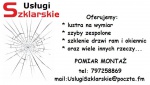 pełen zakres uslug szklarskich 