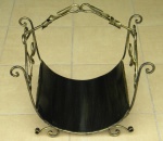 przybory kominkowe, akcesoria kominkowe, kosz kominkowy